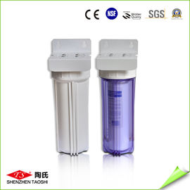 Chiny 10-calowy jednostopniowy filtr wody UF 0,2 - 0,4 MPa Maksymalne ciśnienie CE Zatwierdzony dostawca