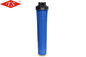 Lekka niebieska obudowa filtra, plastikowa obudowa filtra wody do wstępnej filtracji RO dostawca