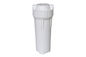 Lekka obudowa filtra RO 10-calowa butelka z wysokim przepływem do żywności / napojów dostawca