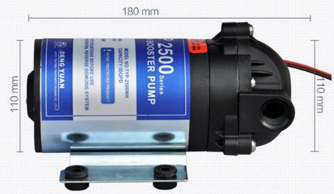 RO Pompa 24VDC ciśnienia wody> 0,55 l / min hydrauliczny przepływ pompy do oczyszczania wody